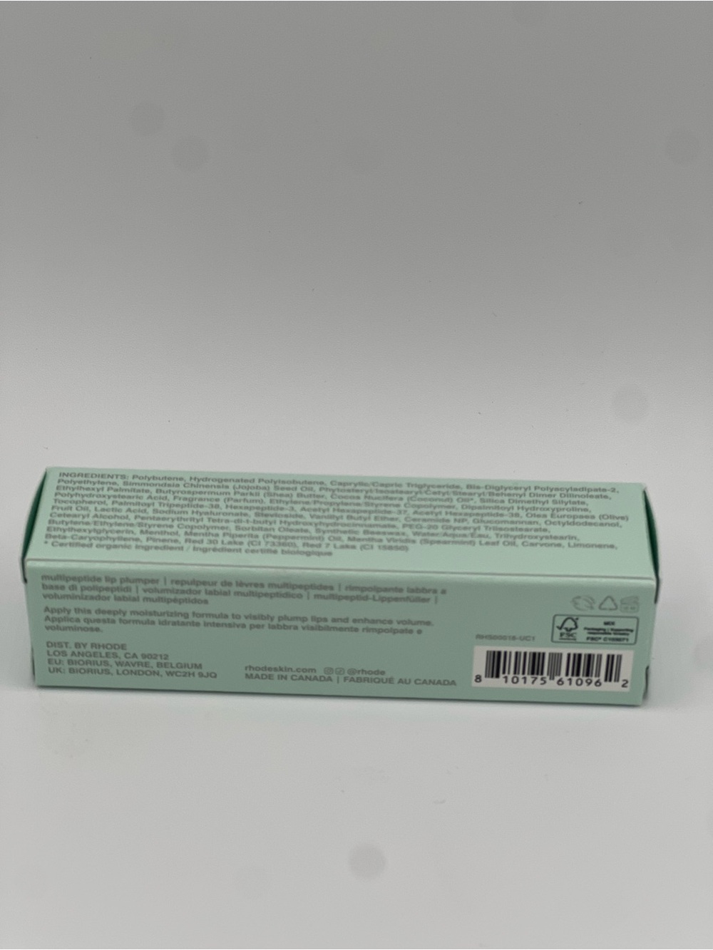RHODE Peptide Lip Boost Sugar Mint - Picture 6 of 8